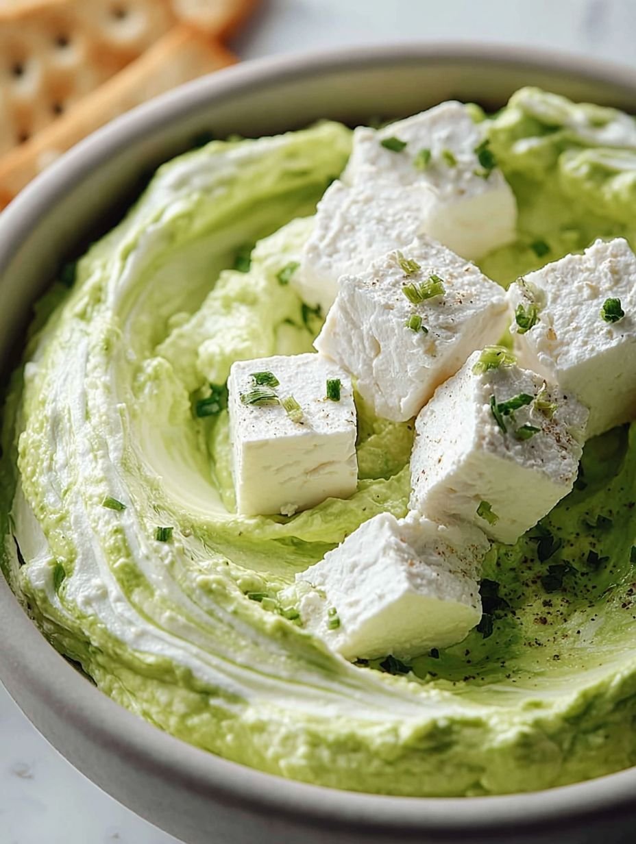 Creamy Feta Avocado Dip for Quick Snacks image 2
