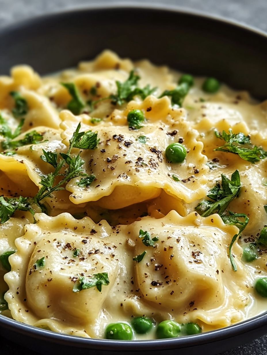 Cremige Maultaschen mit Erbsen: Dein Wohlfühlessen image 2