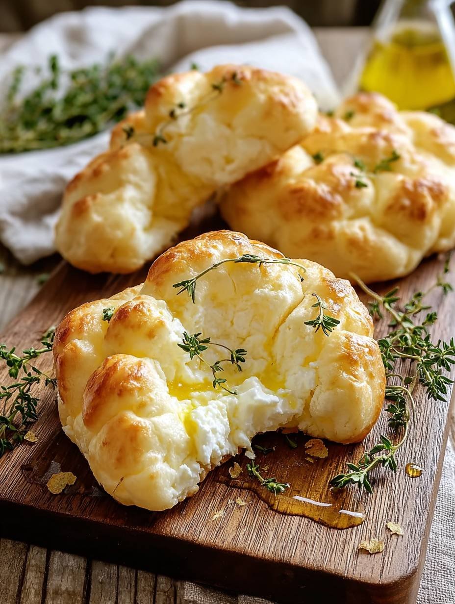 Fluffiges Hüttenkäse-Brot: Schnell, leicht & gesund! image 2