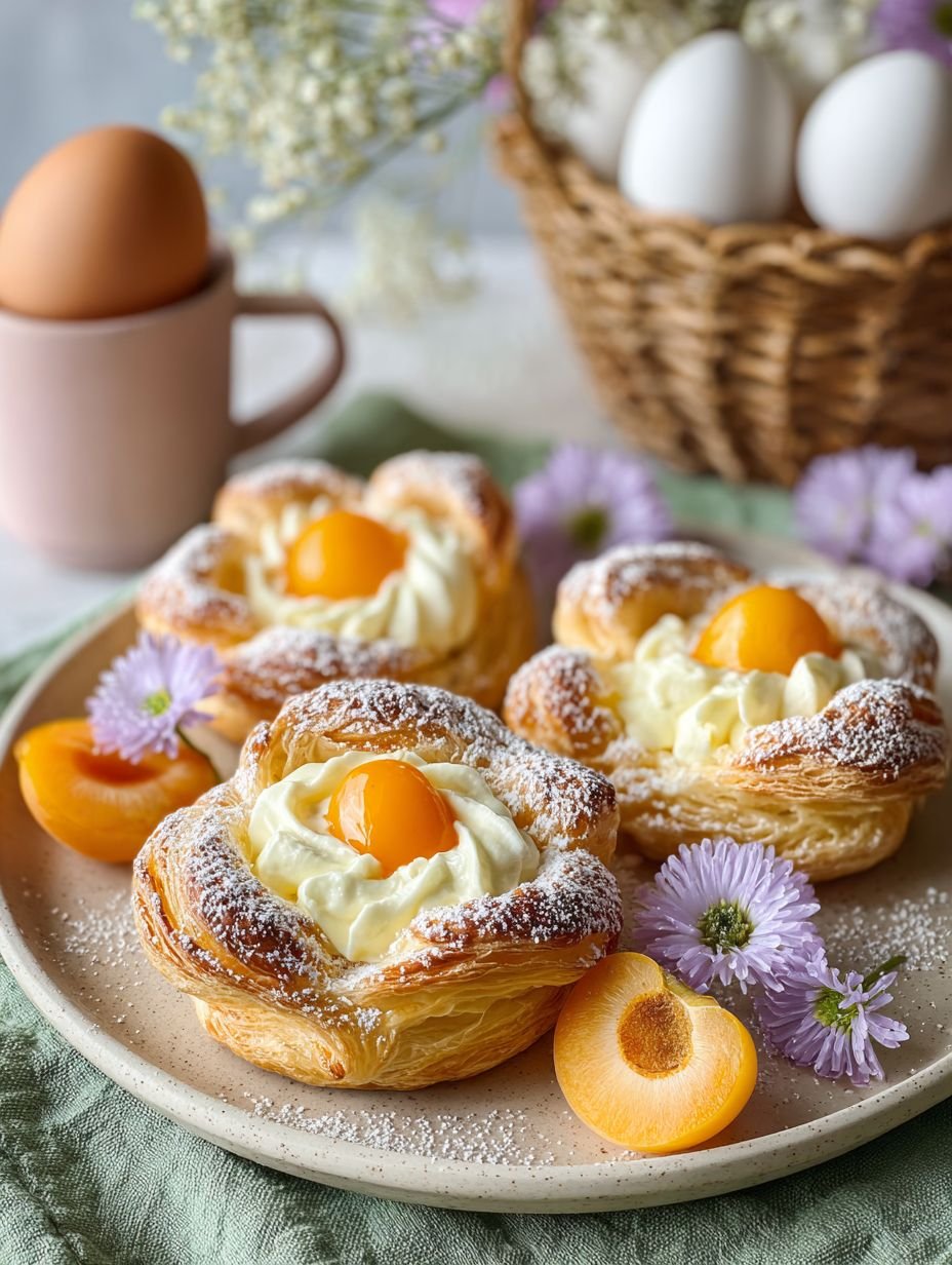 Knusprige Aprikosen-Quark-Taschen für Ostern image 2