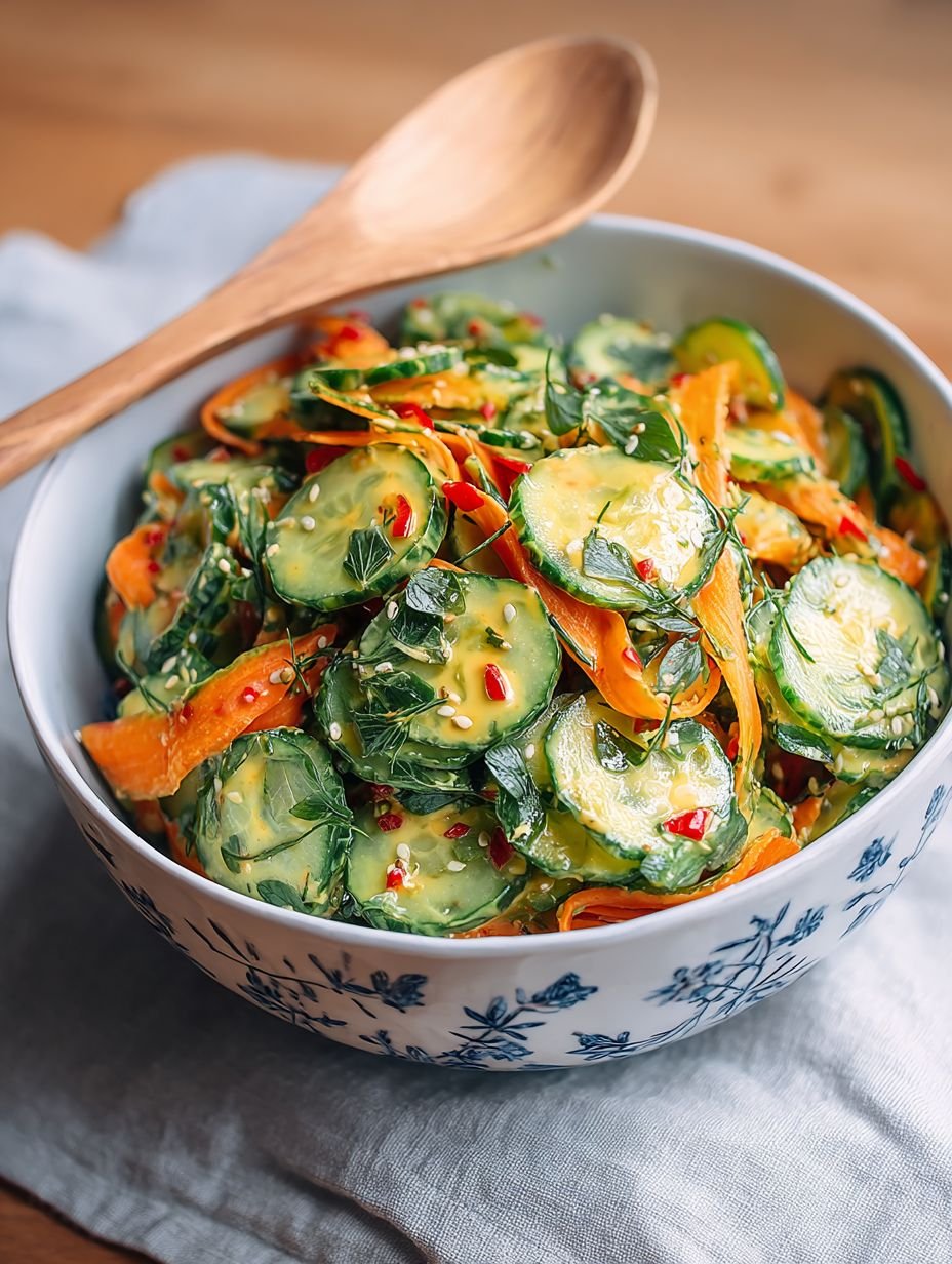 Perfekter Asiatischer Gurkensalat: Schnell & gesund image 2