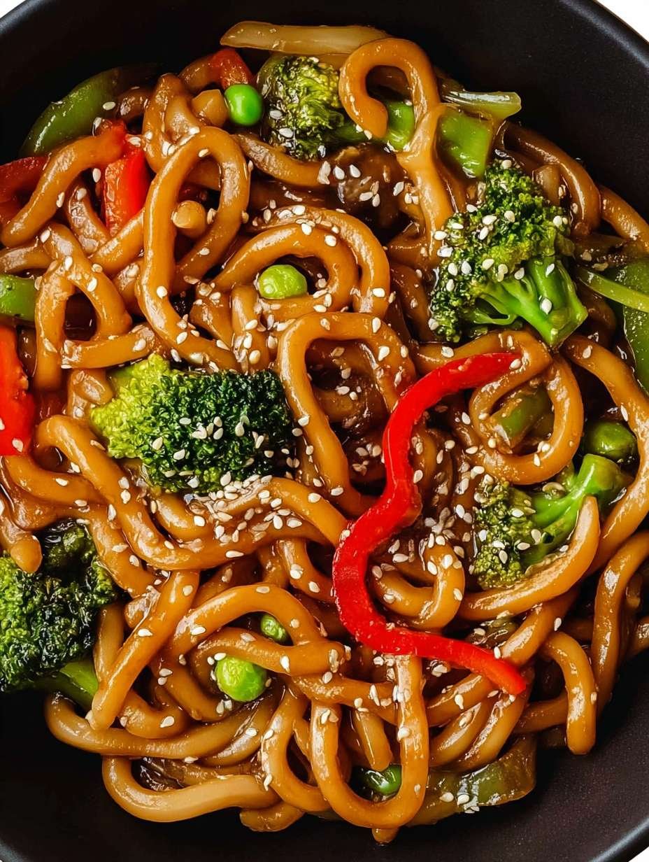 Schnelle Udon-Pfanne mit gesundem Gemüse image 2