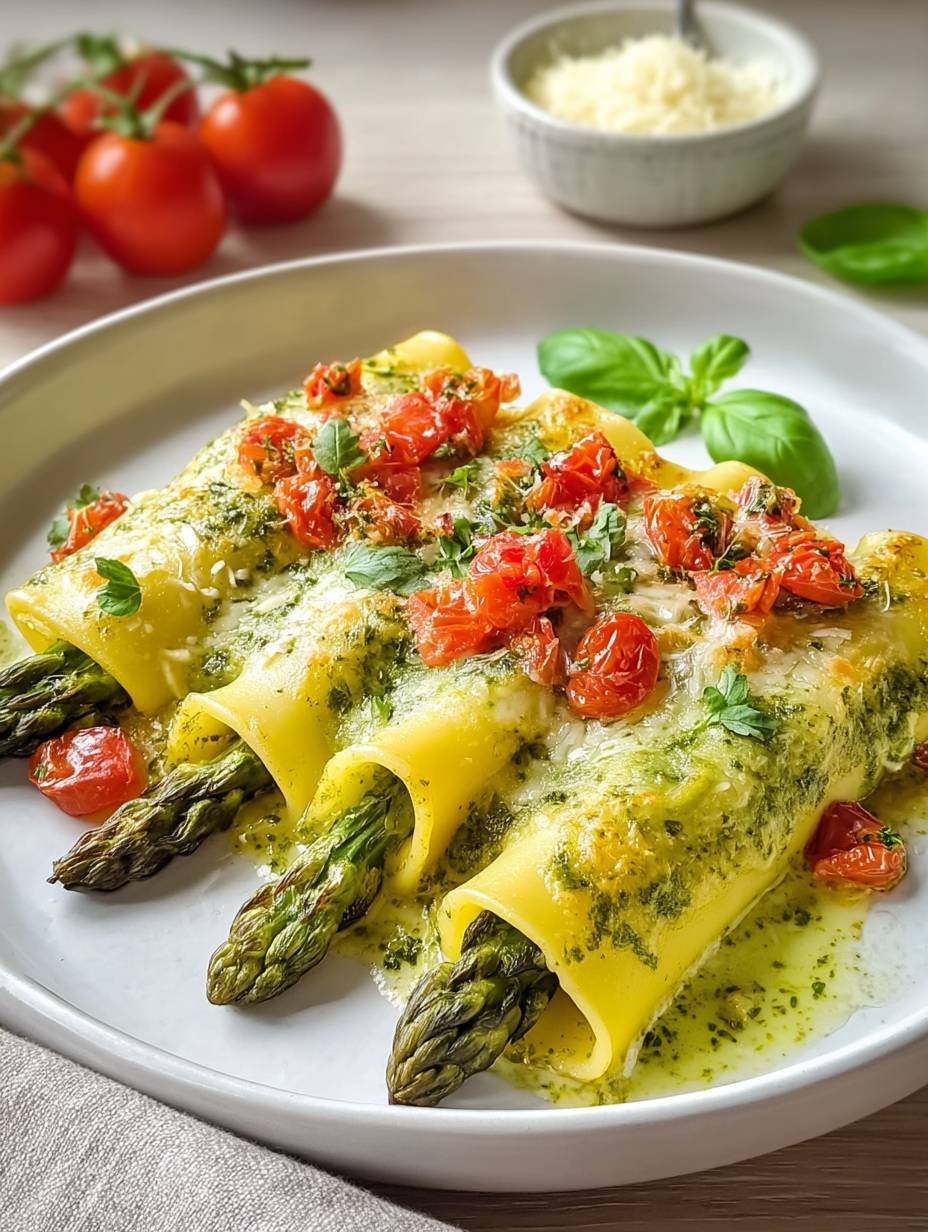 Spargel Cannelloni mit Pesto Rezept | Einfach & lecker image 2