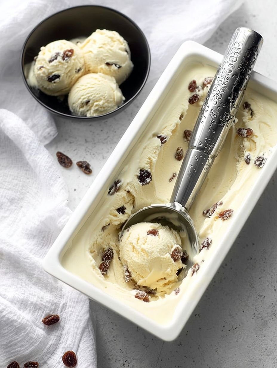 Malaga-Eis: Einfache Rezeptidee ohne Eismaschine image 2